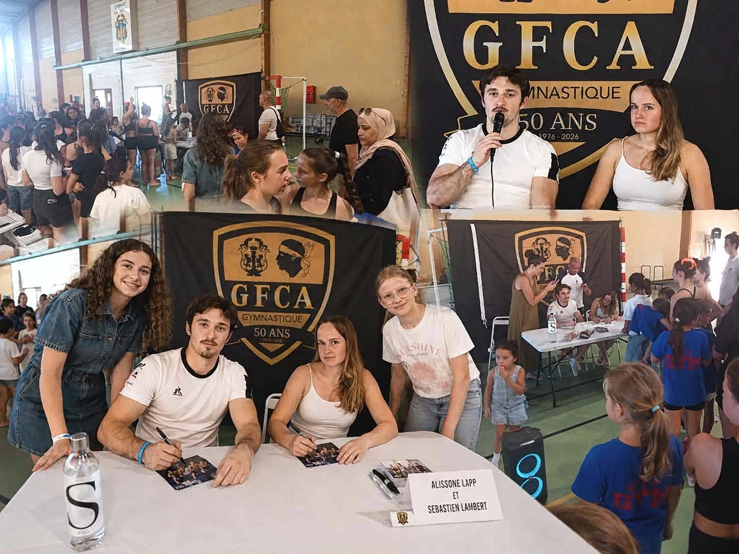 DEDICACES ET PHOTOS AVEC ALISSON LAPP ET SEBASTIEN LAMBERT