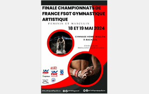 FINALE DES CHAMPIONNATS DE FRANCE EQUIPE DIVISION 4 M/C