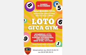 LOTO GFCA GYMNASTIQUE - REMERCIEMENTS