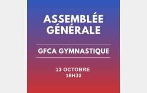 ASSEMBLEE GENERALE 13 OCTOBRE 2026