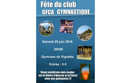FETE DU CLUB - 25 JUIN 2016