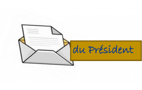 COURRIER DU PRESIDENT - 15 DECEMBRE 2020