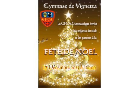 FETE DE NOEL 17 DECEMBRE 2023