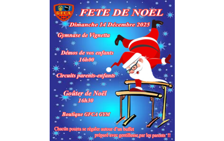C'EST NOEL AU GFCA GYMNASTIQUE
