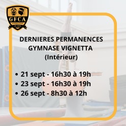 DERNIERES PERMANENCES